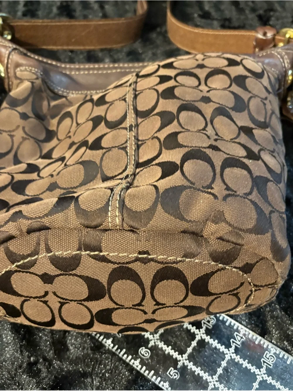 Coach stylish brown